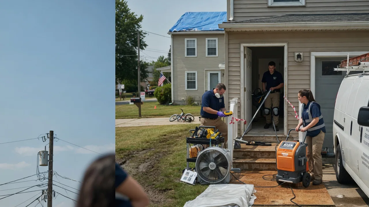 Water Damage Repair in Adams, ND near me